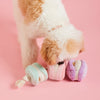 The Foggy Dog Macarons Interactive Snuffle Dog Toy