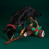 The Foggy Dog Yule Log Interactive Snuffle Dog Toy