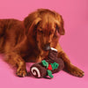 The Foggy Dog Yule Log Interactive Snuffle Dog Toy