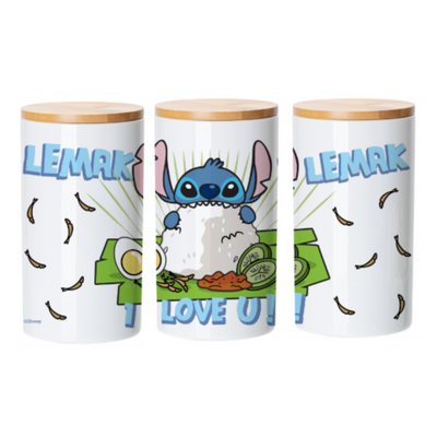 Disney Loves Singapore Treat Jar - Stitch Nasi Lemak - Accessories - Disney/Pixar - Shop The Paw