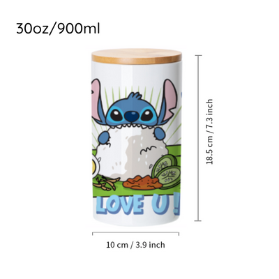 Disney Loves Singapore Treat Jar - Stitch Boba Time - Accessories - Disney/Pixar - Shop The Paw