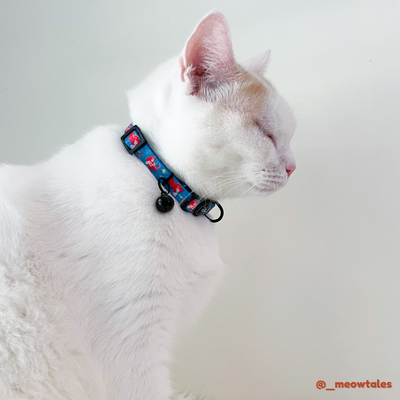 Disney Cat Collar | Ariel The Little Mermaid - Aqua - Pet Collars & Harnesses - Disney/Pixar - Shop The Paw