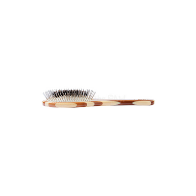 Bass Brushes Hybrid Groomer Pet Brush Medium (Striped | 3 Sizes) - Grooming - Bass Brushes - Shop The Paw