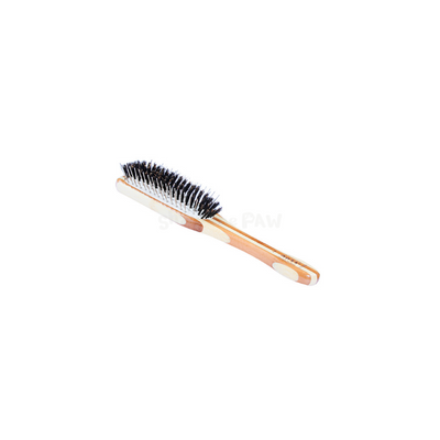 Bass Brushes Hybrid Groomer Pet Brush Medium (Striped | 3 Sizes) - Grooming - Bass Brushes - Shop The Paw