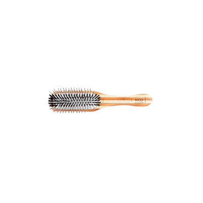 Bass Brushes Hybrid Groomer Pet Brush Medium (Striped | 3 Sizes) - Grooming - Bass Brushes - Shop The Paw