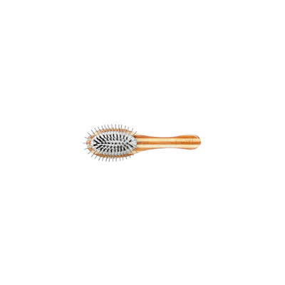 Bass Brushes Hybrid Groomer Pet Brush Medium (Striped | 3 Sizes) - Grooming - Bass Brushes - Shop The Paw