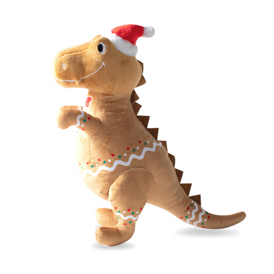 Fringe Studio Cookie Saurus Rex Plush Dog Toy - Toys - Fringe Studio - Shop The Paw