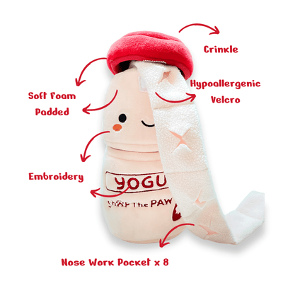 Shopthepaw - Strawberry Yogurt Nose Work Toy - Toys - shopthepaw - Shop The Paw