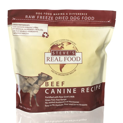 Steve's Real Food Freeze Dried Beef Diet 567g - Food - Steve's Real Food - Shop The Paw