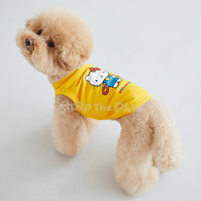 DA Pet Hello Kitty Shirt - Yellow - Dog Apparel - DA Pet - Shop The Paw