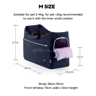 My Fluffy UPBAG Adjustable Height Carrier Bag - Accessories - My Fluffy - Shop The Paw