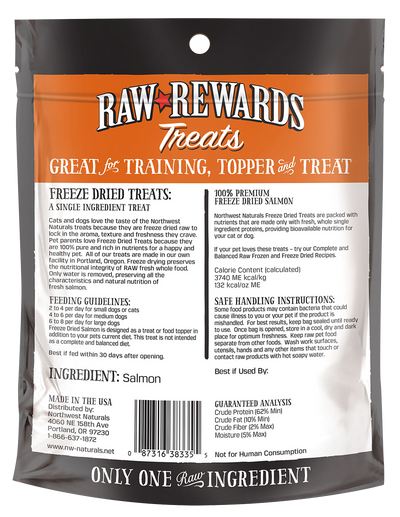 Northwest Naturals Salmon Treats 2.5oz - Dog Treats - Northwest Naturals - Shop The Paw