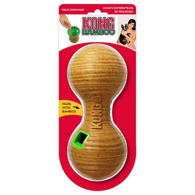 KONG Bamboo Feeder – Dumbbell Dog Toy | Toys | Kong - Shop The Paws