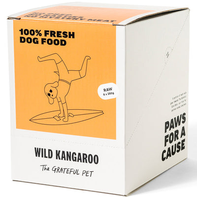 The Grateful Pet Raw Dog Food | Wild Kangaroo - Non-prescription Dog Food - The Grateful Pet - Shop The Paw