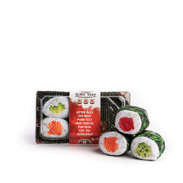 fabcat ® Sushi Roll Cat Toy - Toys - fabcat® - Shop The Paw