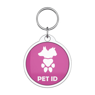 Bark Badge Pink Badge - Pet ID Tags - BARK BADGE - Shop The Paw